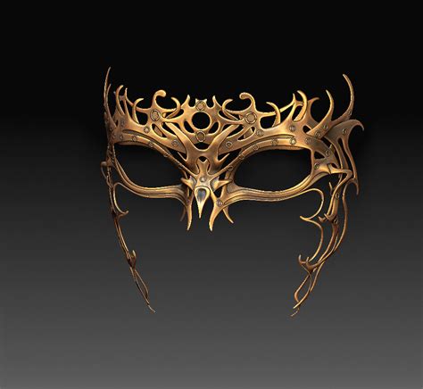 3d print masquerade mask